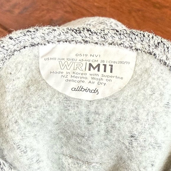 All Birds Wool Runner Mizzles 11 - Picture 8 of 9